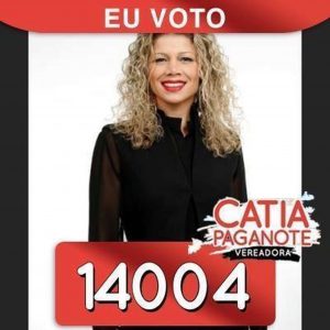  Catia Paganote – candidata a vereadora no Rio de Janeiro – PTB - Cantora ficou famosa como paquita de Xuxa nos anos 80 e 90 © REPRODUÇÃO / FACEBOOK 