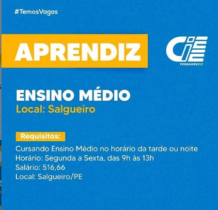 Empresa abre vaga de emprego em Salgueiro, PE; confira! - Blog do