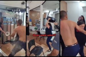 Foto: 1 de 1 briga Ben Mendes - Foto: redes sociais