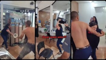 Foto: 1 de 1 briga Ben Mendes - Foto: redes sociais