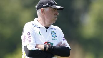 Carlo Ancelotti, técnico da Seleção Brasileira — Foto: Carlo Ancelotti, técnico
