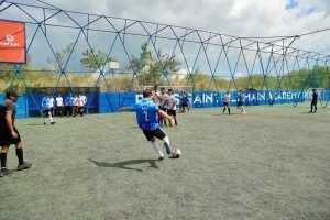 Foto de jogo na Parvi League - Divulgação/Parvi League — Foto: Foto de jogo na P