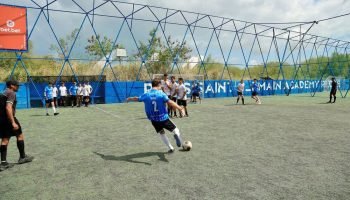 Foto de jogo na Parvi League - Divulgação/Parvi League — Foto: Foto de jogo na P