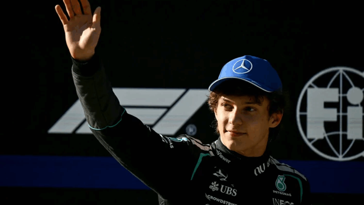 Foto: Kimi Antonelli (Foto de Greg Baker / AFP)