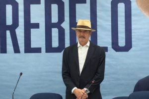 Foto: Aldo Rebelo em evento de sua pré-candidatura a presidência da republica pe