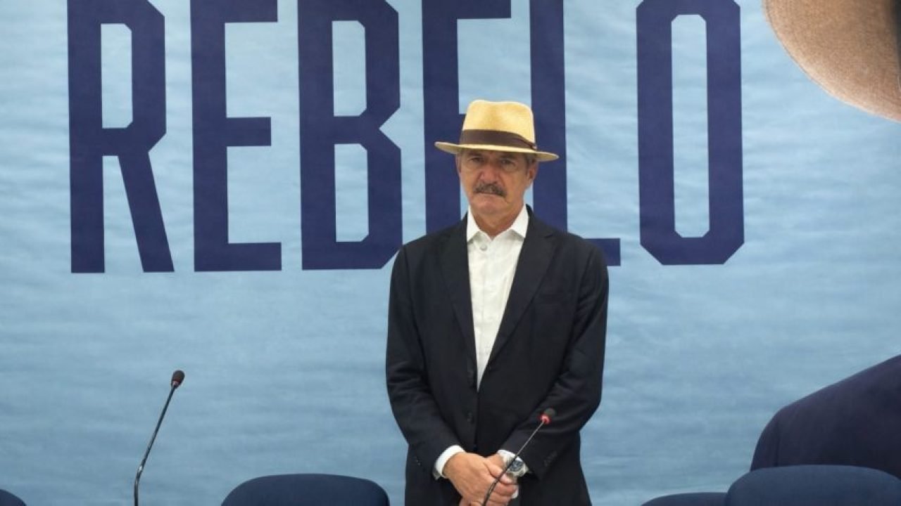 Foto: Aldo Rebelo em evento de sua pré-candidatura a presidência da republica pe