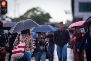 Foto: 1 de 1 Brasília amanheceu com chuva fina e alerta de chuvas intensas pede