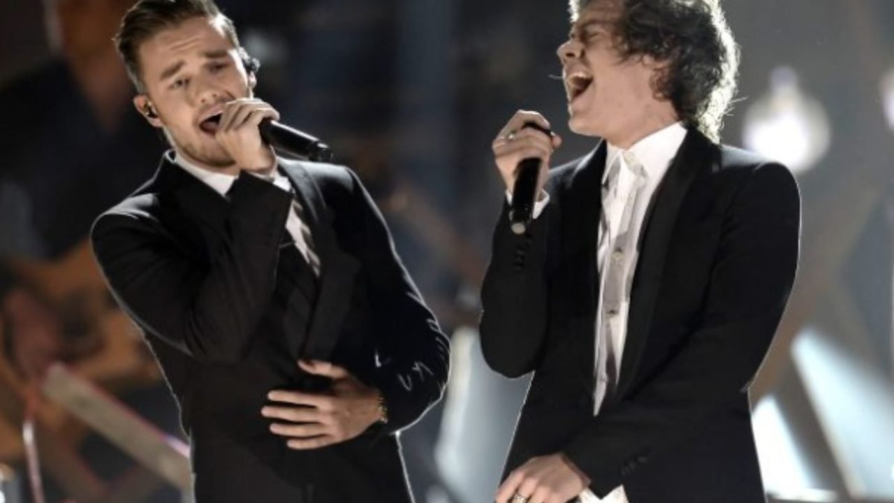 Captura-de-tela-2024-10-17-213019_resized_compressed Foto: 1 de 1 Harry Styles com Liam Payne, do One Direction - Foto: Getty Images