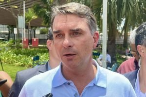 Foto: O senador Flávio Bolsonaro (PL-RJ), pré-candidato a presidente da Repúblic