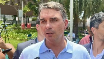 Foto: O senador Flávio Bolsonaro (PL-RJ), pré-candidato a presidente da Repúblic