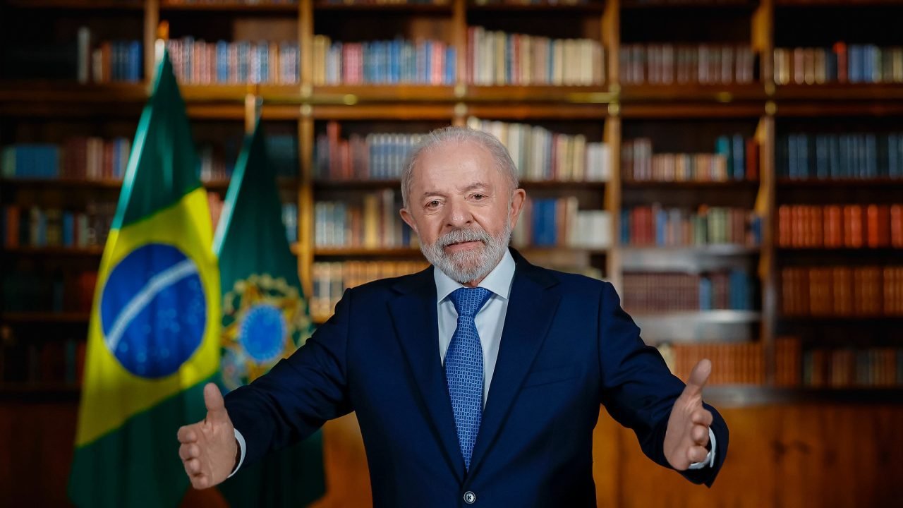 Presidente Lula em pronunciamento à nação — Foto: 1 de 1 Presidente Lula em pron
