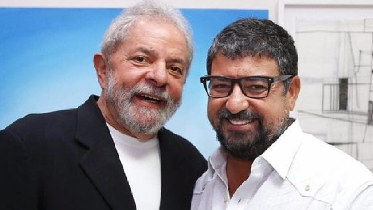 O-presidente-Lula-e-o-vice-presidente-do-PT-Washington-Quaqua Foto: 1 de 1 O presidente Lula e o vice-presidente do PT, Washington Quaquá. - F