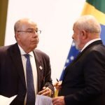 Foto: 1 de 1 governo Lula Ministro das Relações Exteriores Mauro Vieira e presid