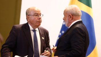 Foto: 1 de 1 governo Lula Ministro das Relações Exteriores Mauro Vieira e presid