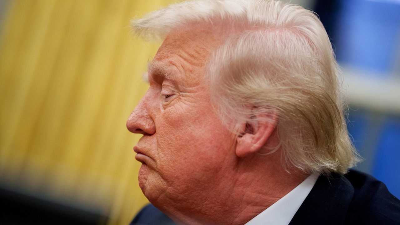 Foto: 1 de 1 Presidente dos EUA, Donald Trump - Metrópoles - Foto: Andrew Harni