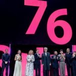 Foto: Da esquerda para a direita: Michael Stütz, Jacqueline Lyanga, Sean Baker,