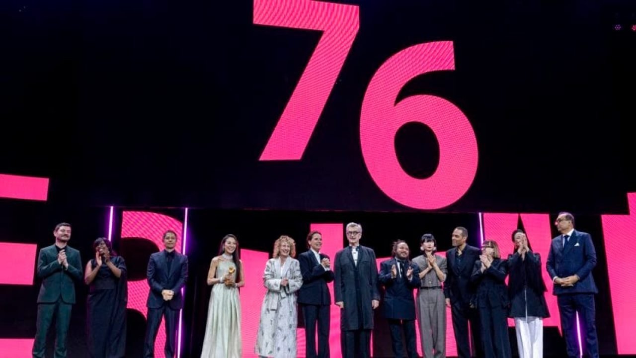 Foto: Da esquerda para a direita: Michael Stütz, Jacqueline Lyanga, Sean Baker,