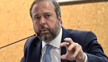 Foto: Na imagem, o ministro de Minas e Energia, Alexandre Silveira (PSD), durant