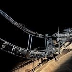 Foto: 1 de 1 Imagem colorida mostra barco dinamarquês Hjortspring - Metrópoles -