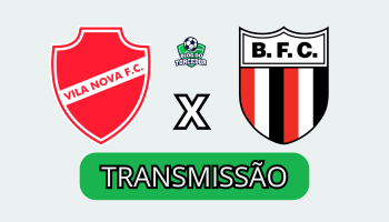 Vila Nova e Botafogo-SP se enfrentam pela Série B — Foto: Vila Nova e Botafogo-S