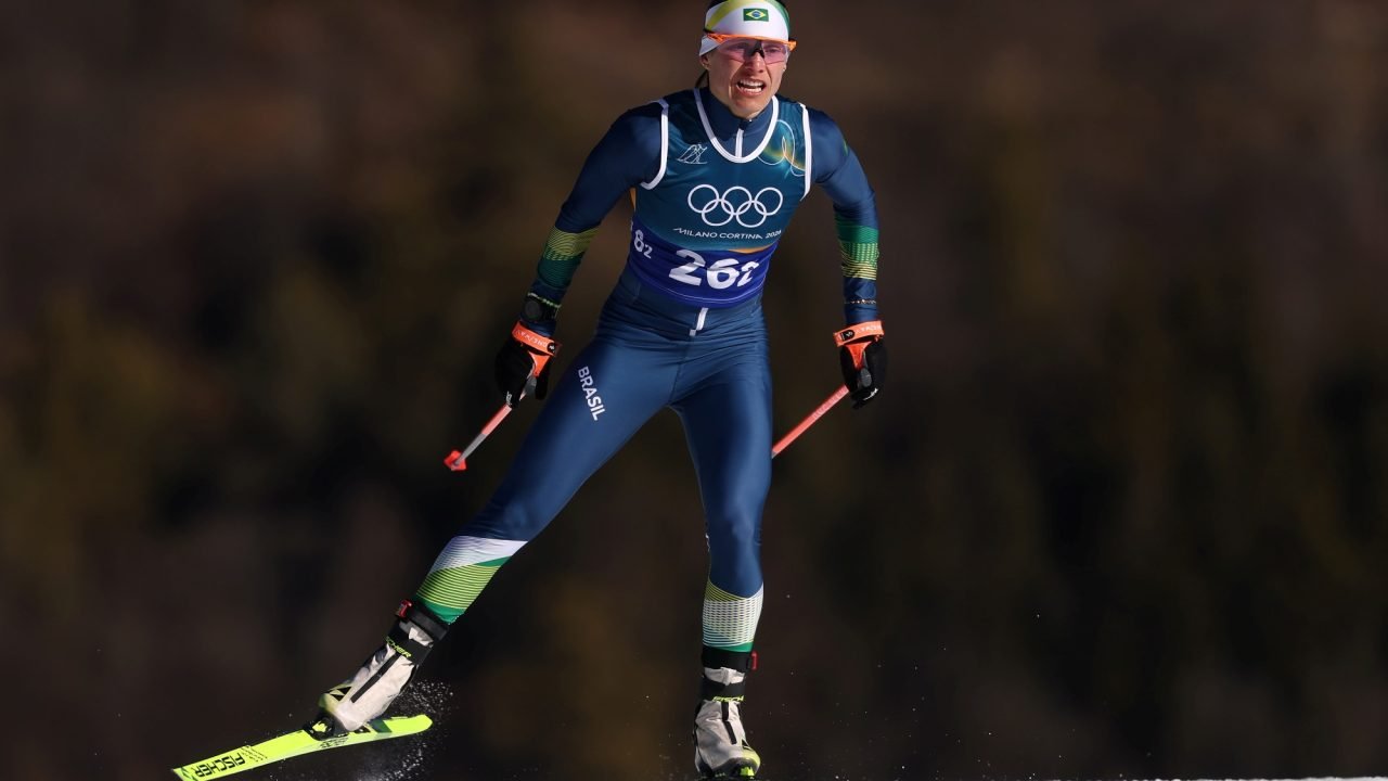 Foto: 1 de 1 bruna-moura-esqui-cross-country-brasil - Foto: Alex Pantling/Getty
