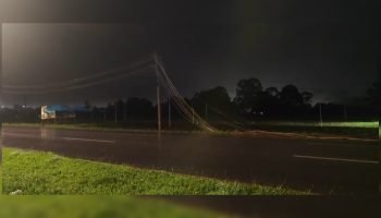 1 de 1 acidente na DF-001 — Foto: 1 de 1 acidente na DF-001 - Foto: Material ced