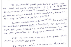 carta-bolsonaro-michele-poder360