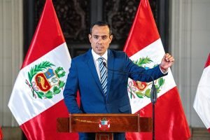 Congresso do Peru destituiu o presidente José Jeri — Foto: 1 de 1 Congresso do P