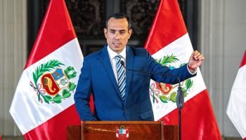 Congresso do Peru destituiu o presidente José Jeri — Foto: 1 de 1 Congresso do P