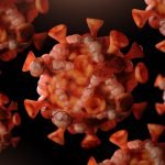 Foto: 1 de 1 Imagem colorida mostra vírus mpox - Metrópoles - Foto: Uma Shankar