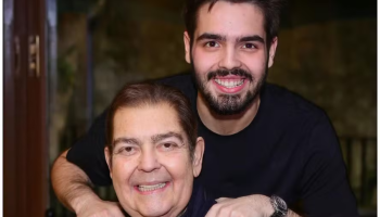 Faustão e João Silva — Foto: 1 de 1 Faustão e João Silva - Foto: Reprodução/Inst
