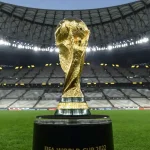 Imagem da taça da Copa do Mundo de 2022 — Foto: Imagem da taça da Copa do Mundo