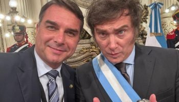 flavio-bolsonaro-javier-milei