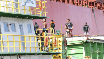 Foto: Na imagem, indígenas Baixo Tapajós, Munduruku do Médio e Alto Tapajós, Pan