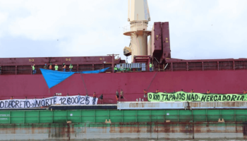 Foto: Na imagem, indígenas do Baixo Tapajós, Munduruku do Médio e Alto Tapajós,