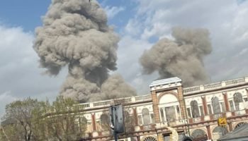 Foto: 1 de 1 Bombardeio - Foto: Redes sociais/ reprodução