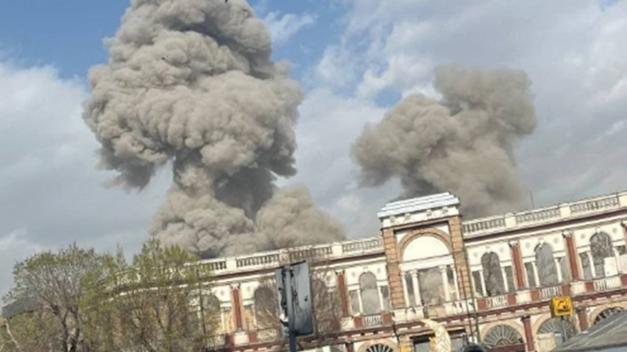 israel Foto: 1 de 1 Bombardeio - Foto: Redes sociais/ reprodução