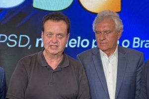 Gilberto Kassab e Ronaldo Caiado. — Foto: 1 de 1 Imagem colorida mostra Gilberto