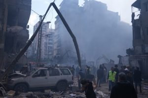 Líbano destruído após ataques de Israel — Foto: 1 de 1 Líbano destruído após ata