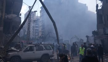 Líbano destruído após ataques de Israel — Foto: 1 de 1 Líbano destruído após ata