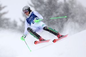 Lucas Pinheiro durante a prova de slalom. — Foto: 1 de 1 lucas-pinheiro-braaten-