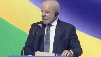 Foto: Durante discurso no fórum da ApexBrasil, Lula voltou a falar sobre a impor