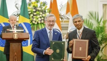 Foto: Os 2 governos assinaram 8 acordos de cooperação; na imagem, Márcio Elias R