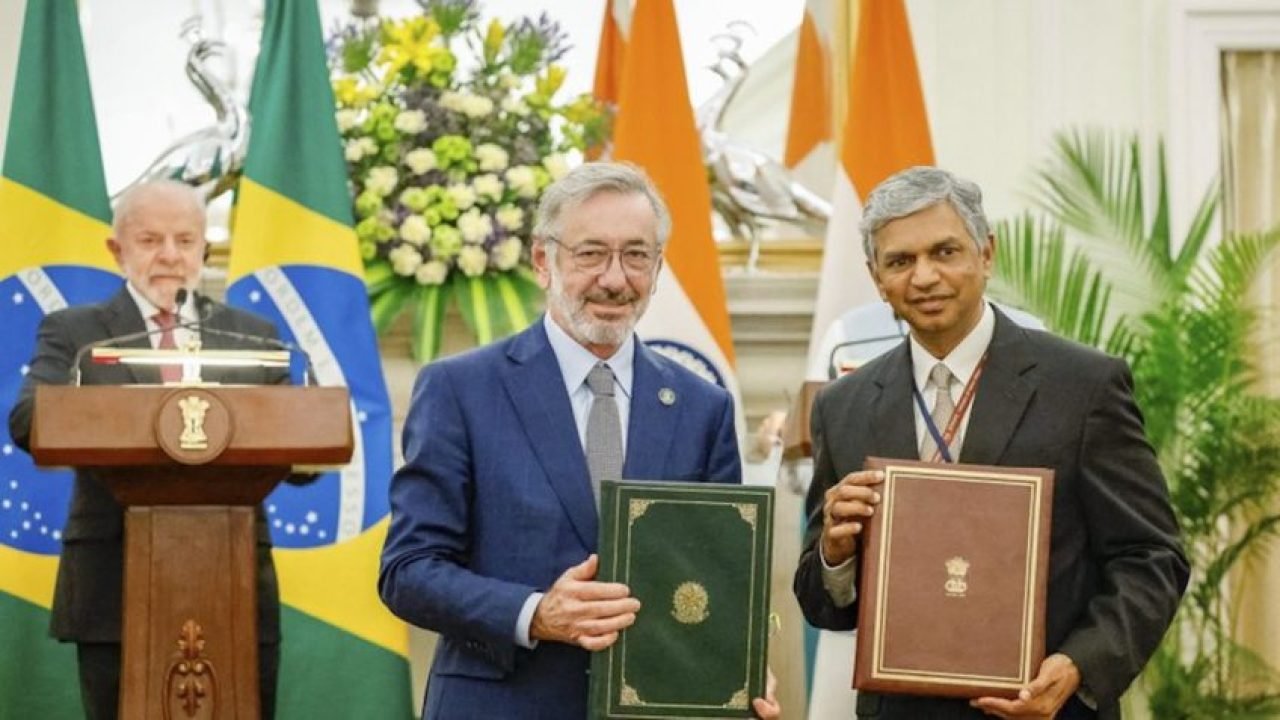 marcio-elias-rosa-acordo-mdic-848×477-1 Foto: Os 2 governos assinaram 8 acordos de cooperação; na imagem, Márcio Elias R