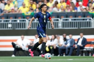 Marquinhos, zagueiro e capitão da Seleção Brasileira — Foto: Marquinhos, zagueir