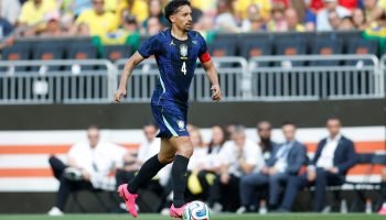 Marquinhos, zagueiro e capitão da Seleção Brasileira — Foto: Marquinhos, zagueir