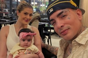 Foto: 1 de 1 "Totalmente abalado", afirma Guimê após acidente da esposa e da fil