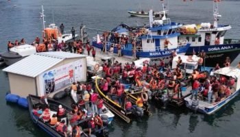 A 1ª edição da "Minga por Mar e Terra" em Cochamó foi realizada em 2015, como re