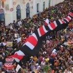 Torcida do Santa Cruz em Olinda — Foto: Facebook