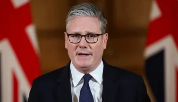 Primeiro-ministro do Reino Unido, Keir Starmer anuncia demissão — Foto: Primeiro